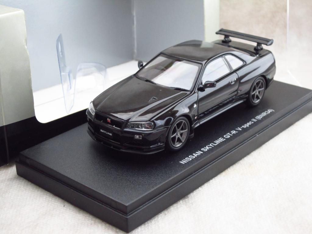 Nissan Skyline GT-R V spec II 2002 (BNR34) 1/43 Kyosho
