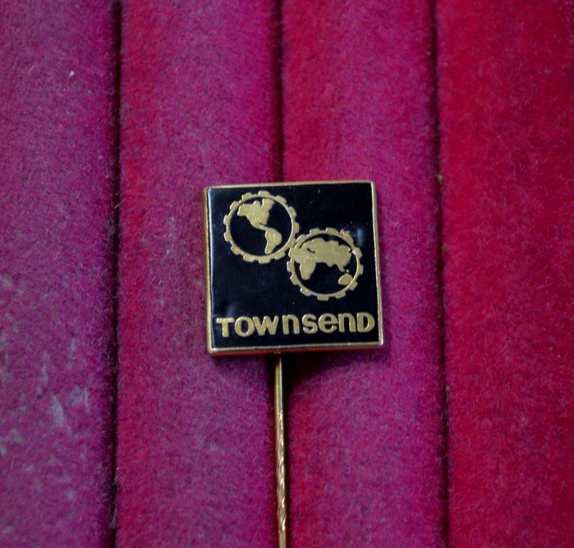 TOWNSEND ПРОМЫШЛЕННОСТЬ ПЛАНЕТА ЗЕМНОЙ ШАР  ИНОСТРАННЫЙ ЗНАЧОК  ЛИСТ №  II