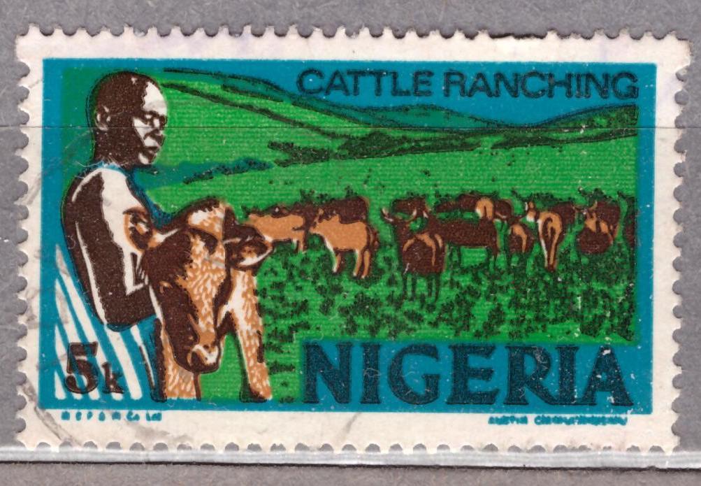 Нигерия - 1973. Разведение КРС. Стандарт.