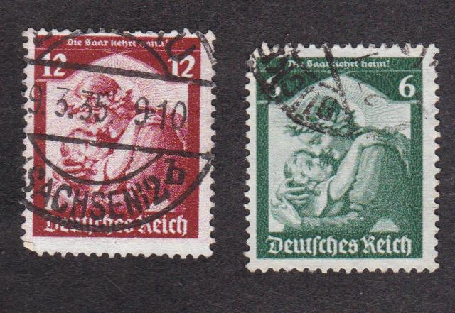 Германия 1935 Рейх Саар (9508)