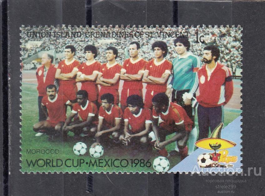GRENADINES   ST.VINCENT ВИНСЕНТ   Спорт Футбол № 483  1986  Сост** MNH