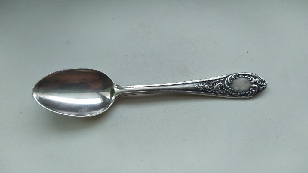 Ложка чайная Серебро 875 пробы СССР  37.9 гр