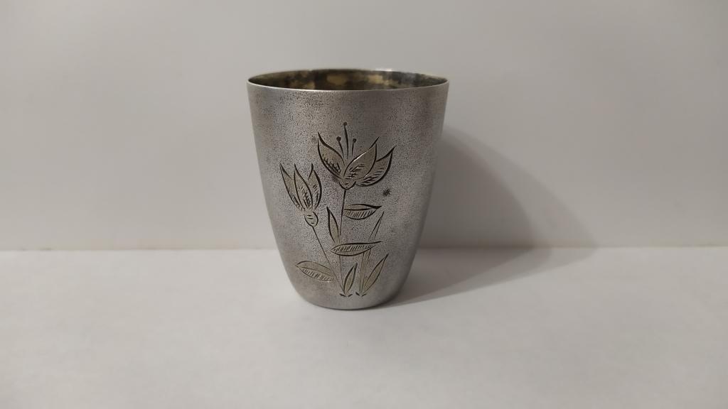 Рюмка Стопка Серебро 875 пробы СССР