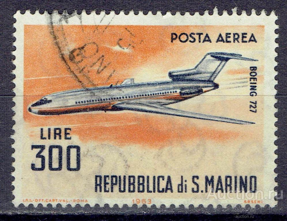 1963 Сан-Марино Mi 800 гаш