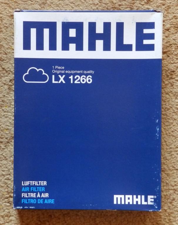 MAHLE LX 1266 Фильтр воздушный