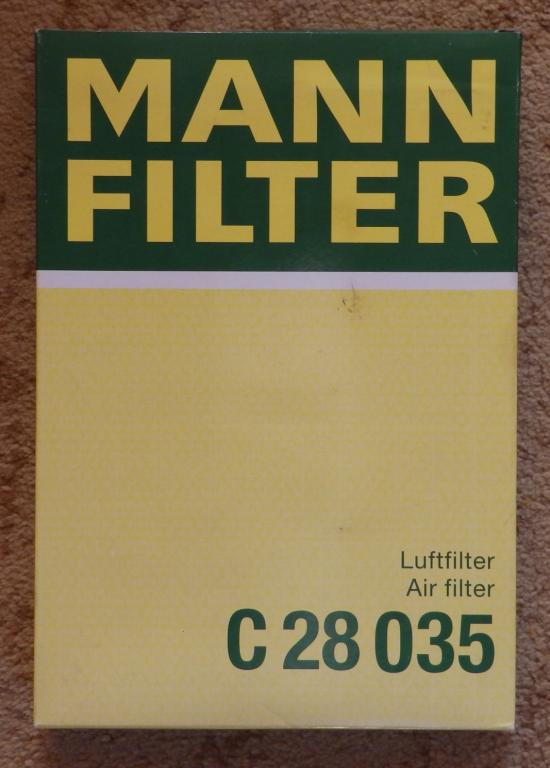 MANN FILTER C 28 035 Фильтр воздушный