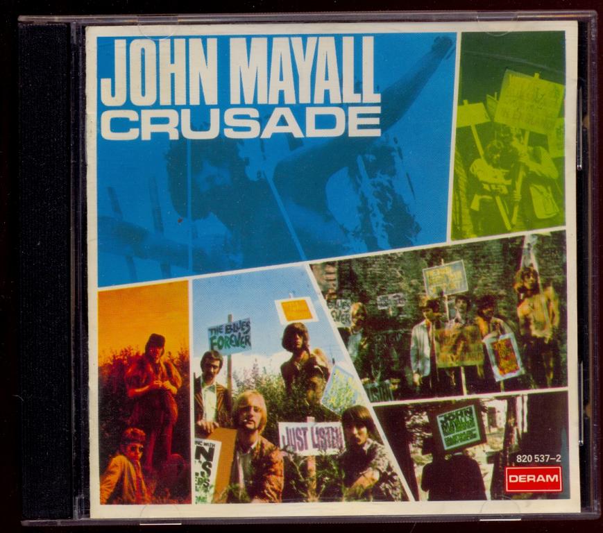JOHN MAYALL & THE BLUESBREAKERS Crusade 1967 Made in Germany BY PMDC