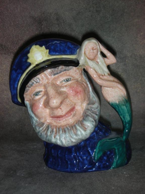 Фарфор. Статуэтка. Морской волк кружка. Royal Doulton. Англия