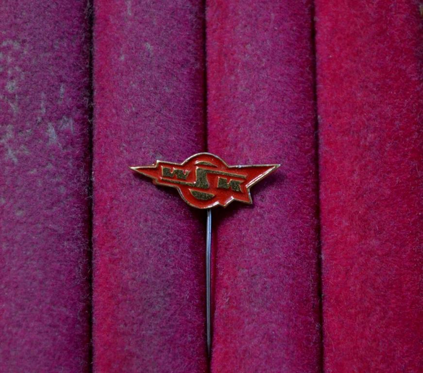 Авиация  польский авиазавод WSK SWIDNIK - Poland ТЯЖЕЛЫЙ  ИНОСТРАННЫЙ ЗНАЧОК   ЛИСТ № IV