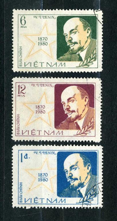 Вьетнам. Ленин. 110 лет со дня рождения Ленина. Серия. 1980. гаш