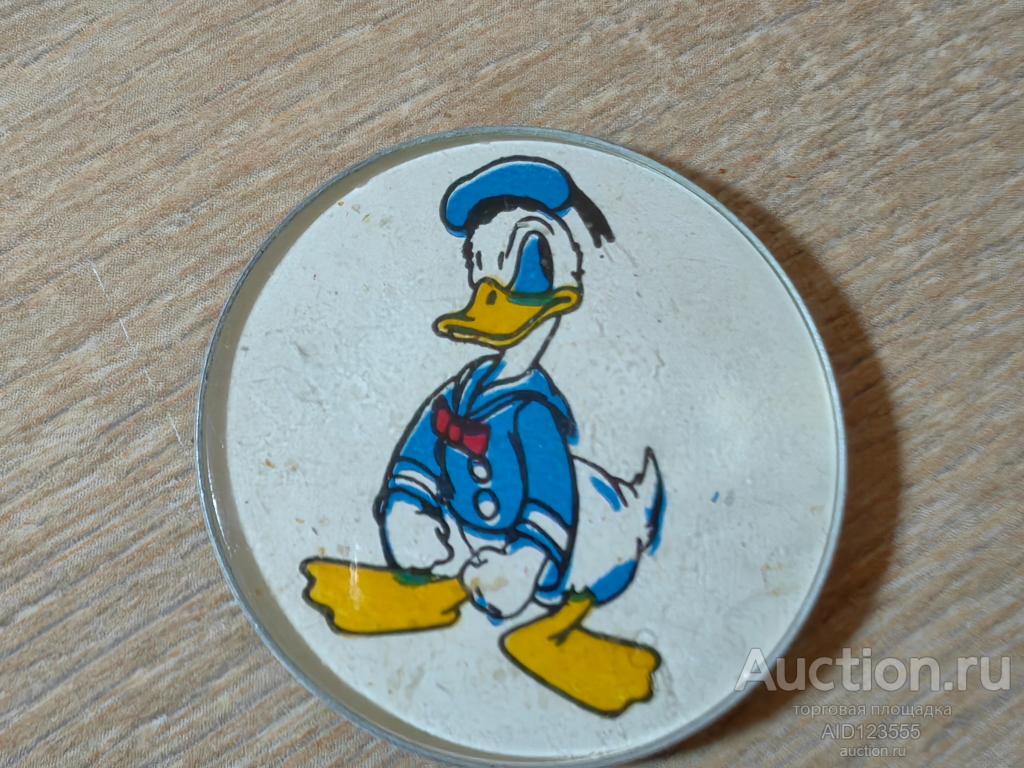 ЗНАК ДЕТСКИЙ ГЕРОИ СКАЗОК И МУЛЬТФИЛЬМОВ УТКА ДОНАЛЬД ДАК ДИСНЕЙ