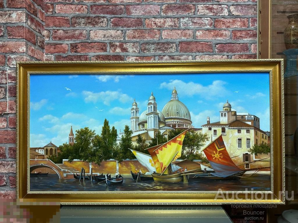 Картина "Венеция". Холст, масло. Гафиятуллин Л. А. 2009 год