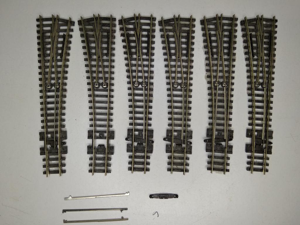 9мм.(N) Peco 6 ручных стрелок под восстановление