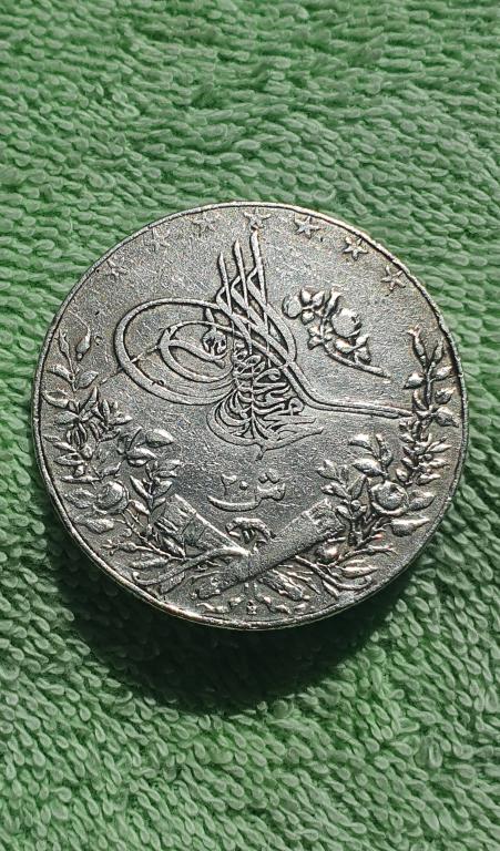 20 гирш, 1913 - 1914 гг H (AH 1327/6), Османская империя - хедиват Египет