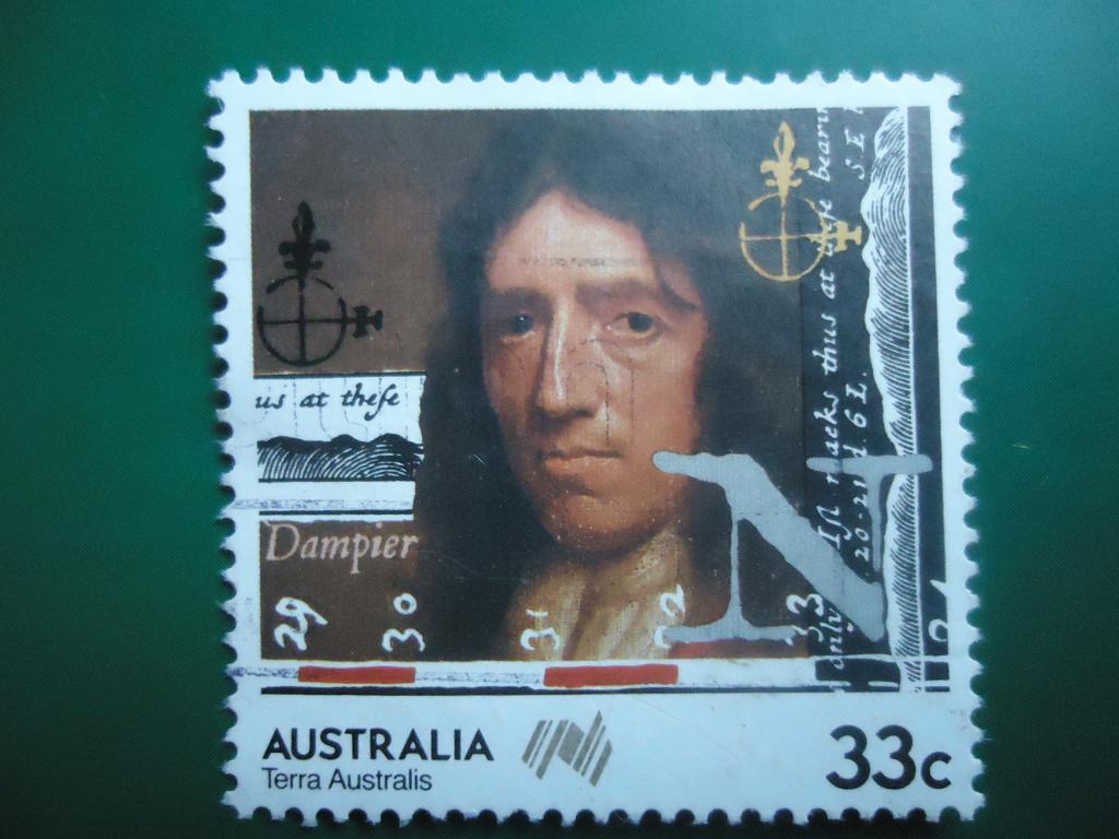 1985 г.  Австралия  гаш. без клея.