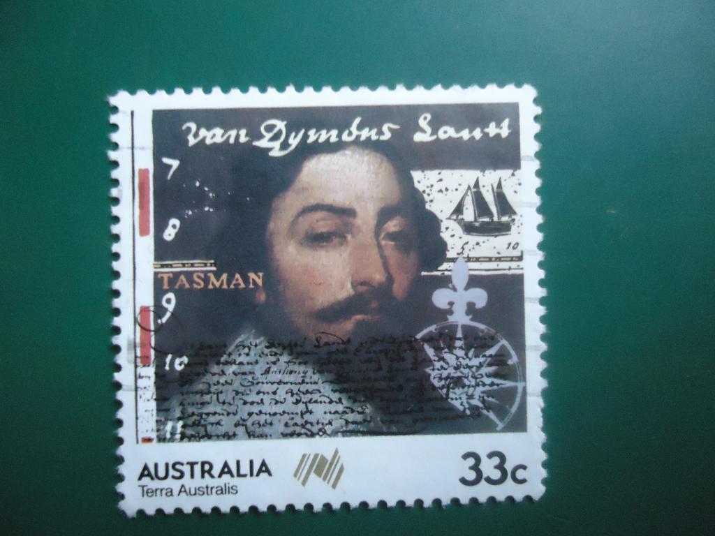 1985 г.  Австралия  гаш. без клея.