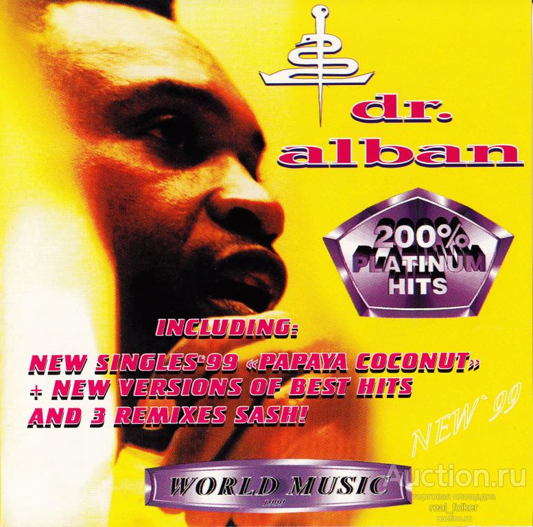 DR. ALBAN - 1999 "200% Platinum Hits" (Brons 153) CD Unofficial