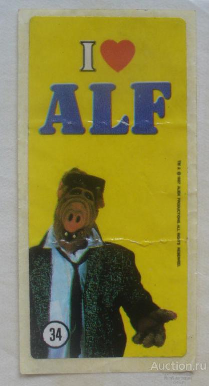 ALF (Dunkin) 1987,номер 34