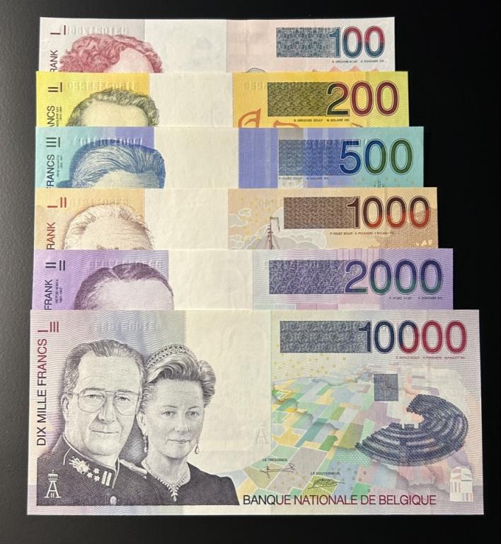Набор Бельгия ПРЕСС/UNC