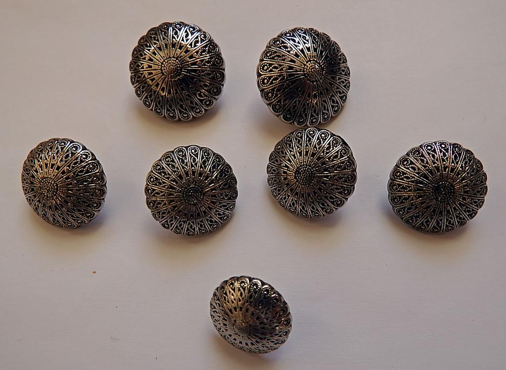 Пуговицы ажурные. Пластмасса. СССР