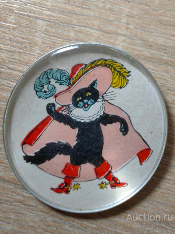 ЗНАК ДЕТСКИЙ ГЕРОИ МУЛЬТФИЛЬМОВ И СКАЗОК КОТ В САПОГАХ