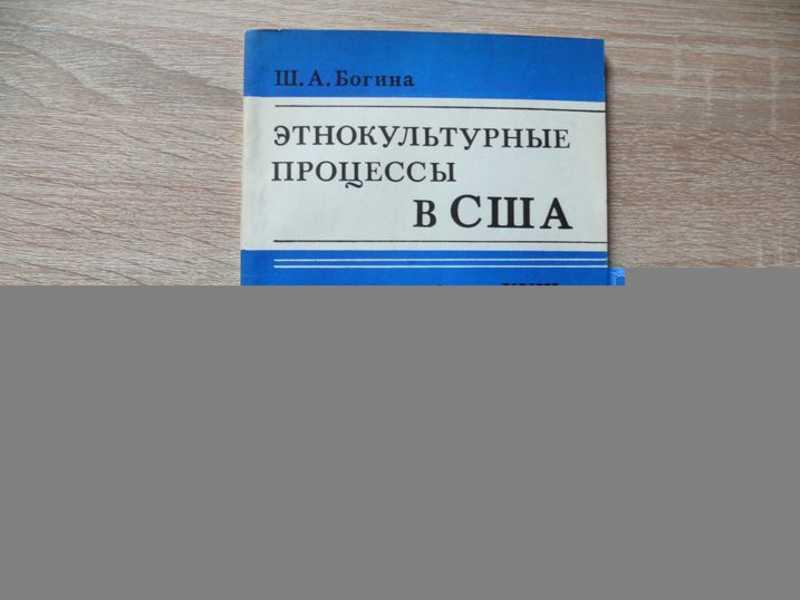 #1677967 Богина Ш. А. Этнокультурные процессы в США. Конец ХVIII – начало XIX в