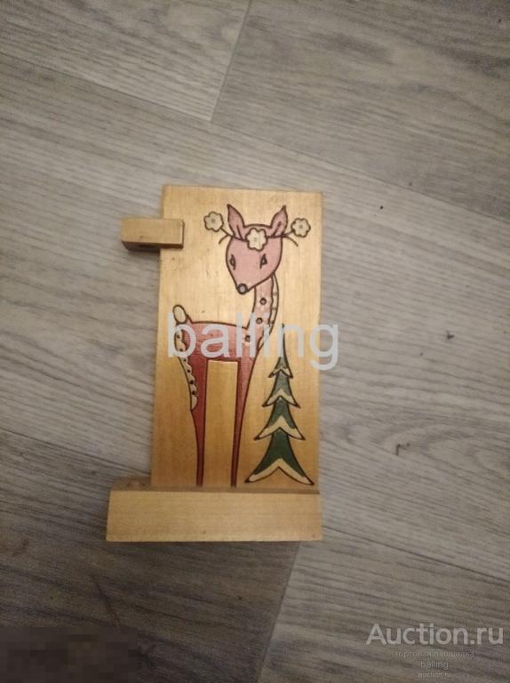 термометр Времен СССР. дерево кукла олененок 