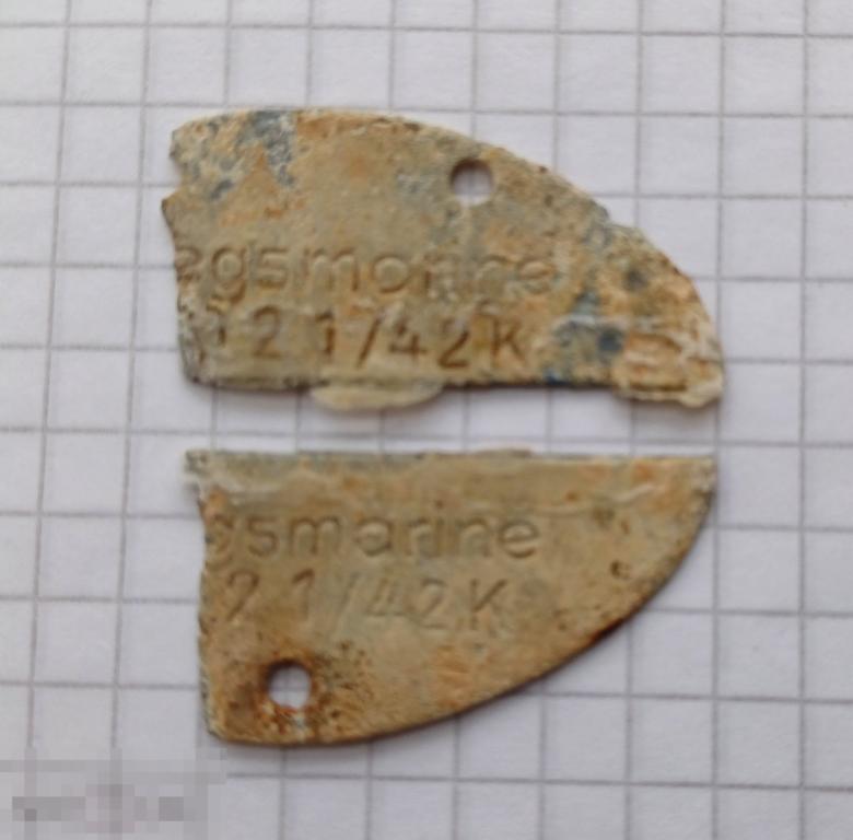 ЛОЗ жетон Кригсмарине Флот Знак Германия 3 Рейх 