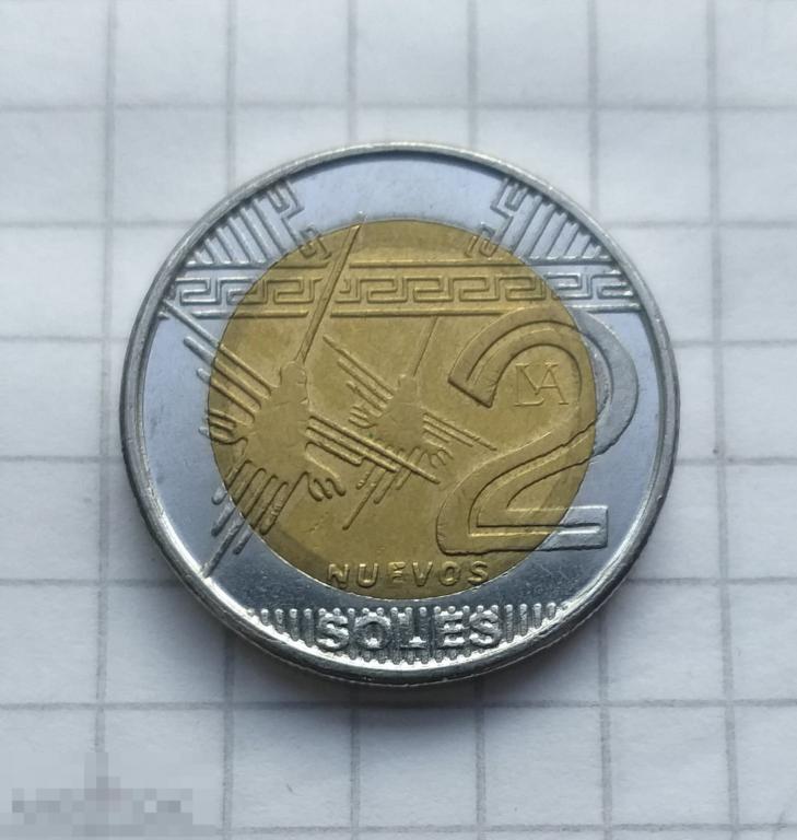 Перу 2 соль 2012 года. БИМЕТАЛЛ 
