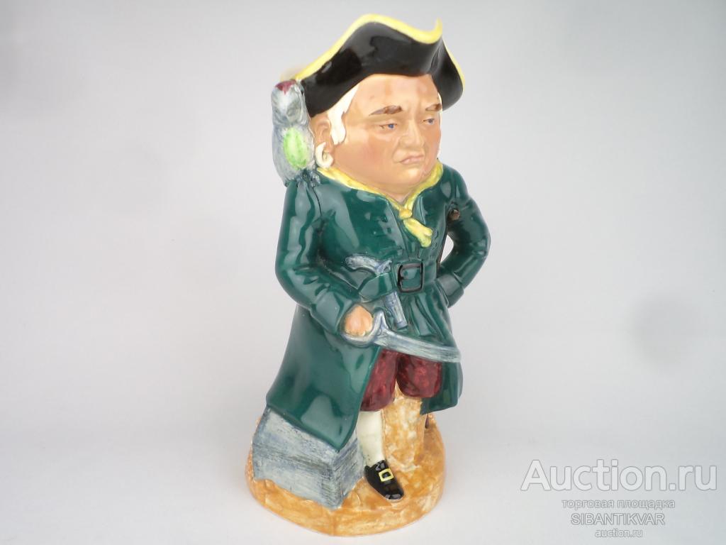 572 ак Пират с попугаем ! КОЛЛЕКЦИОННАЯ ОГРОМНАЯ ПОРТРЕТНАЯ КРУЖКА ...