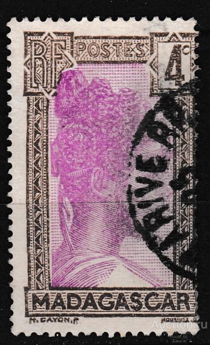 1930 Мадагаскар Mi 182 гаш