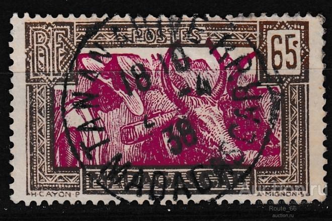 1930 Мадагаскар Mi 191 a гаш