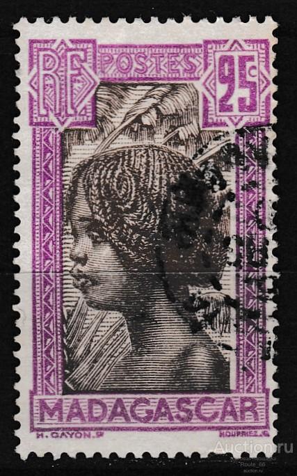 1930 Мадагаскар Mi 187 гаш