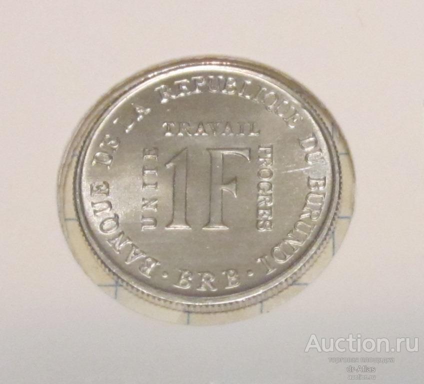 Бурунди 1 франк 1970 UNC 6788