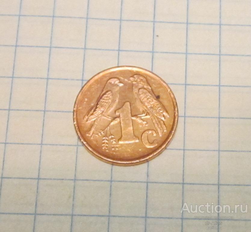 Южная Африка ЮАР 1 цент 1999 6812
