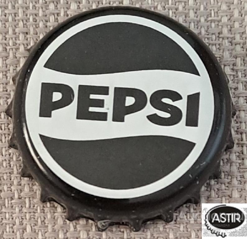 Кронен пробка (крышка) черного цвета - PEPSI (Пепси). Израиль 2024 год ...