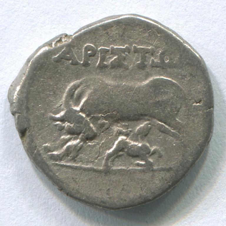 ИЛЛИРИЯ/АПОЛЛОНИЯ ДРАХМА  Magistrate Ariston (229-100 до Н.Э.)