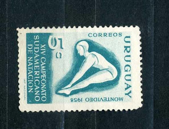 Уругвай. Чемпионат Южной Америки по плаванию в Монтевидео. 1958.(*)