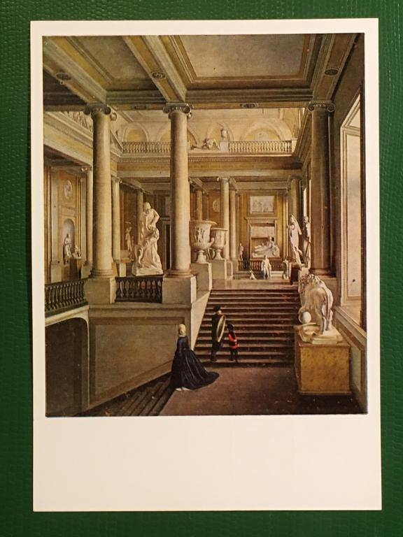 И.А. Иванов. Вид лестницы Академии художеств (из ГРМ). 1969 г.