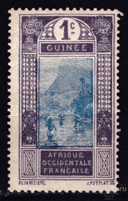 1913-16 Гвинея (Фр) Mi 63 чистая