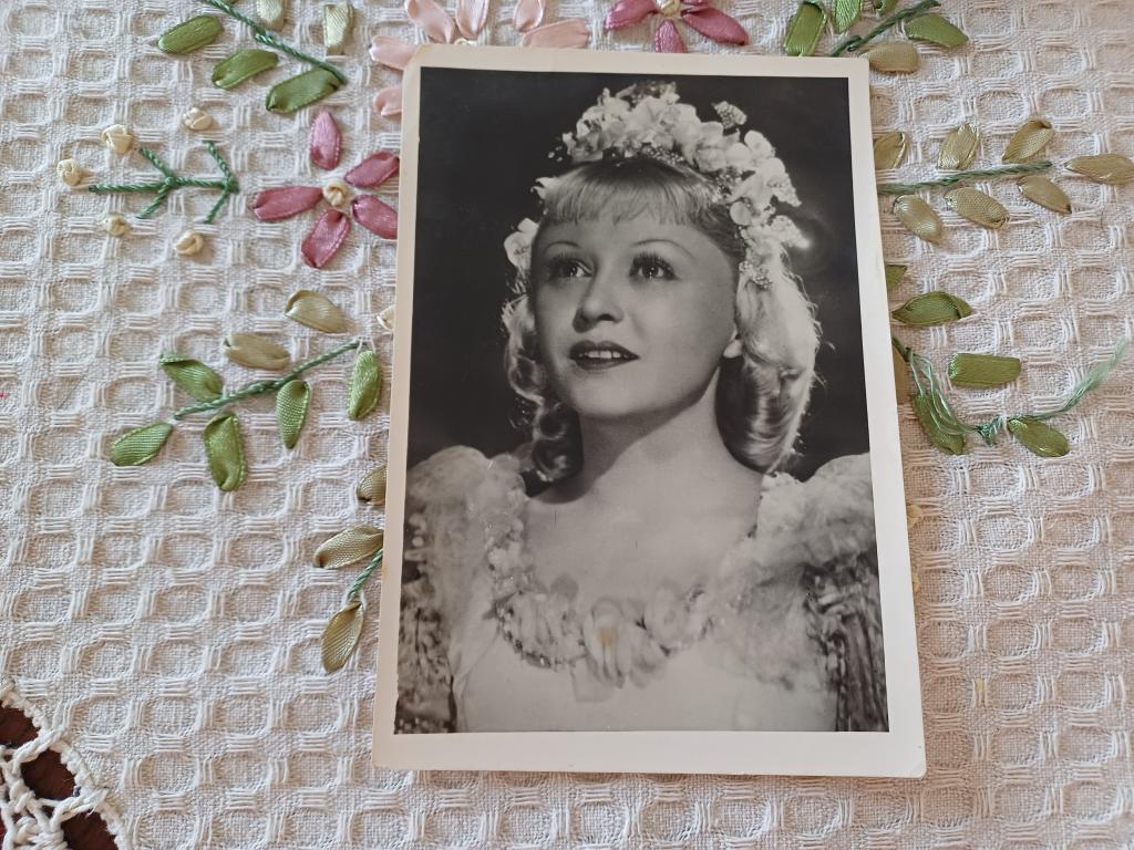 Арт. Янина Жеймо. «Ленфотохудожник». 1951 г.