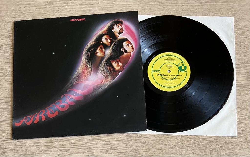 Deep Purple – Fireball - 1989 Australia Lp MID 166254