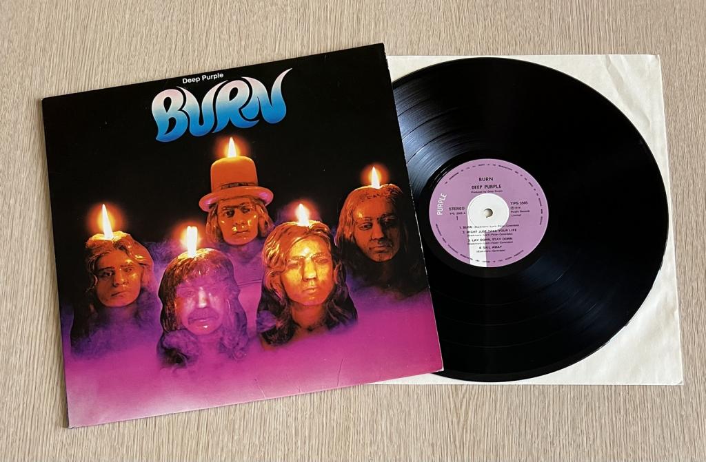 Deep Purple – Burn - 1974 Hong Kong Lp