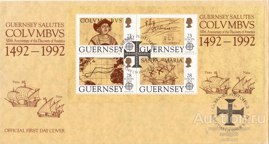 ФЛОТ  КОЛУМБ  ГЕРНСИ  1992г.  КПД