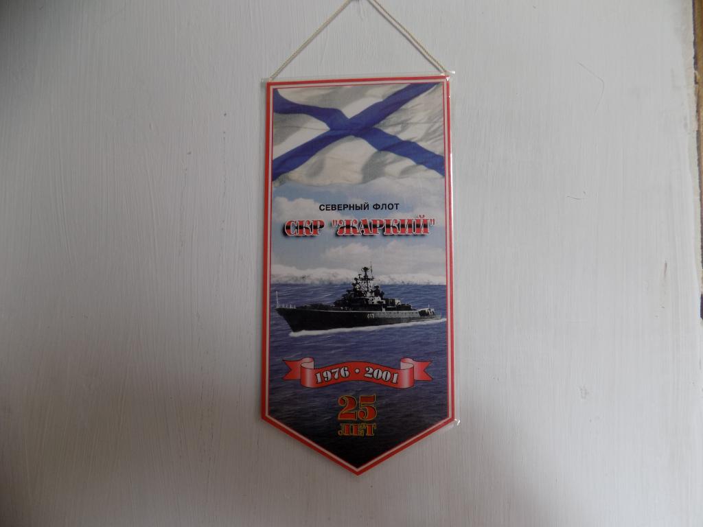 Вымпел СКР Жаркий Северный флот