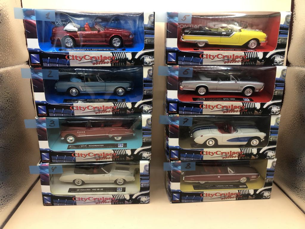 City cruiser collection модели автомобилей 1.43