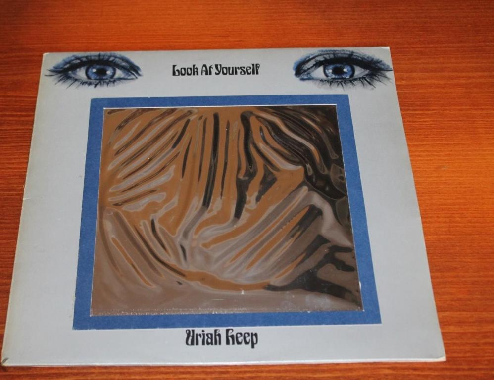 Uriah Heep- Look at yourself 1st Germany LP Poster NM NM