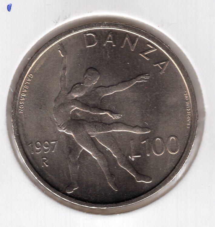 100 лир - Сан-Марино - 1997