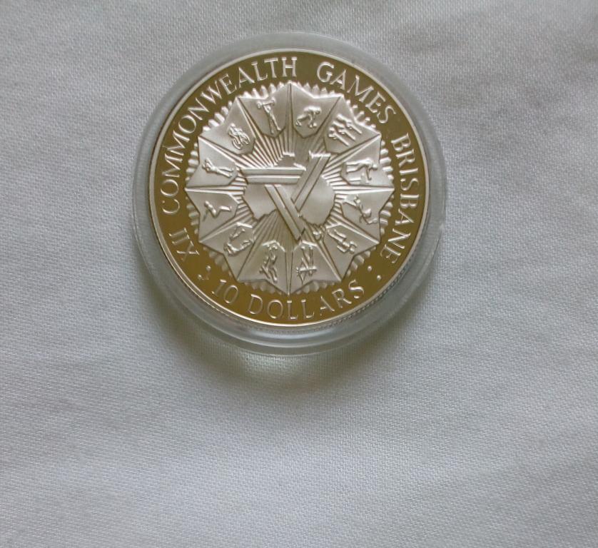 Австралия 10 долларов 1982 год серебро пруф в капсуле