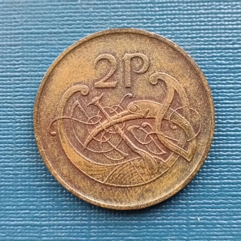 Ирландия 2 пенни 1988 год